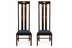 Charles Rennie Mackintosh MCM Ingram Dining Chairs for Cassina, Set of 12