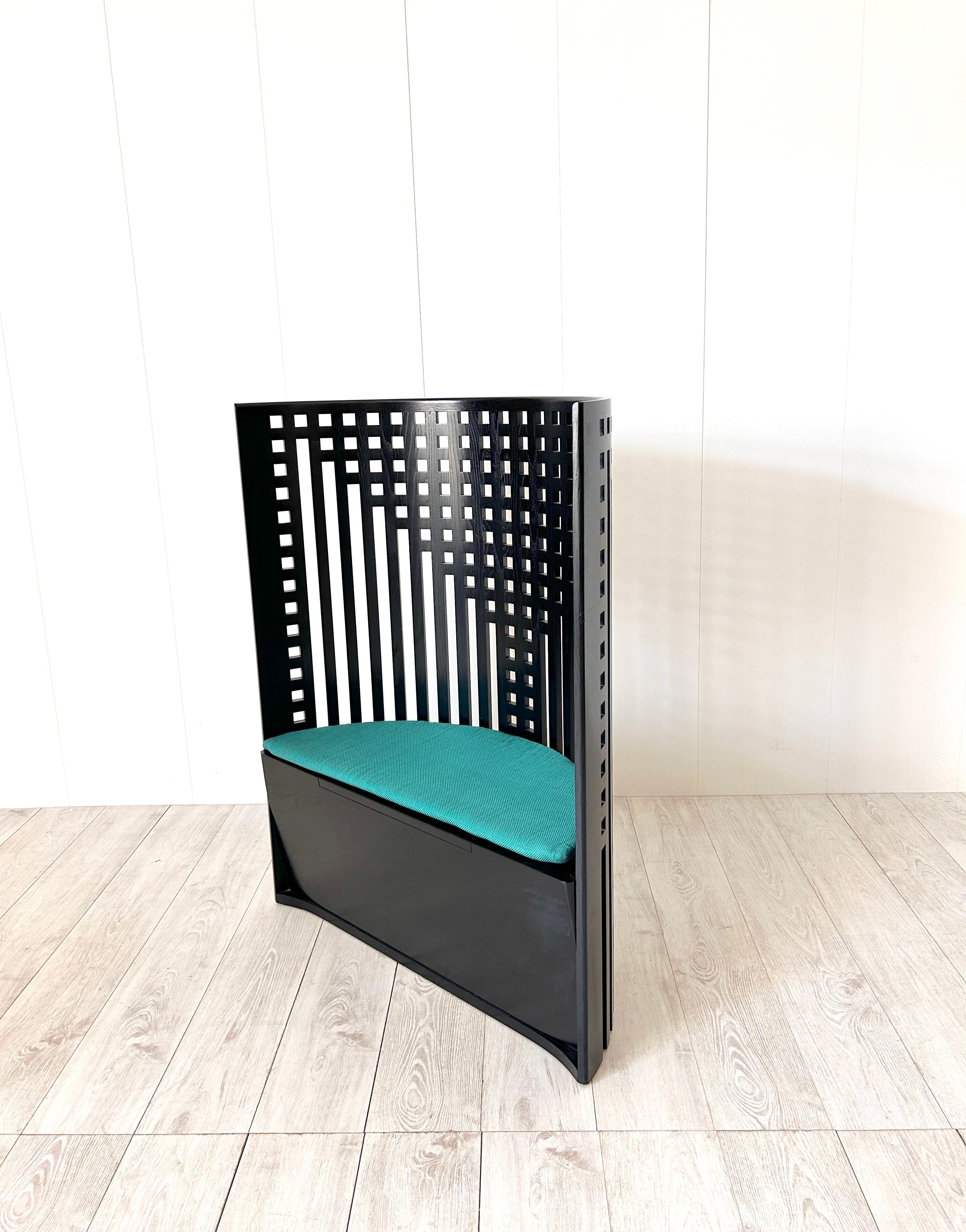 Late 20th Century Charles Rennie Mackintosh, Poltrona Willow, Cassina, anni '70