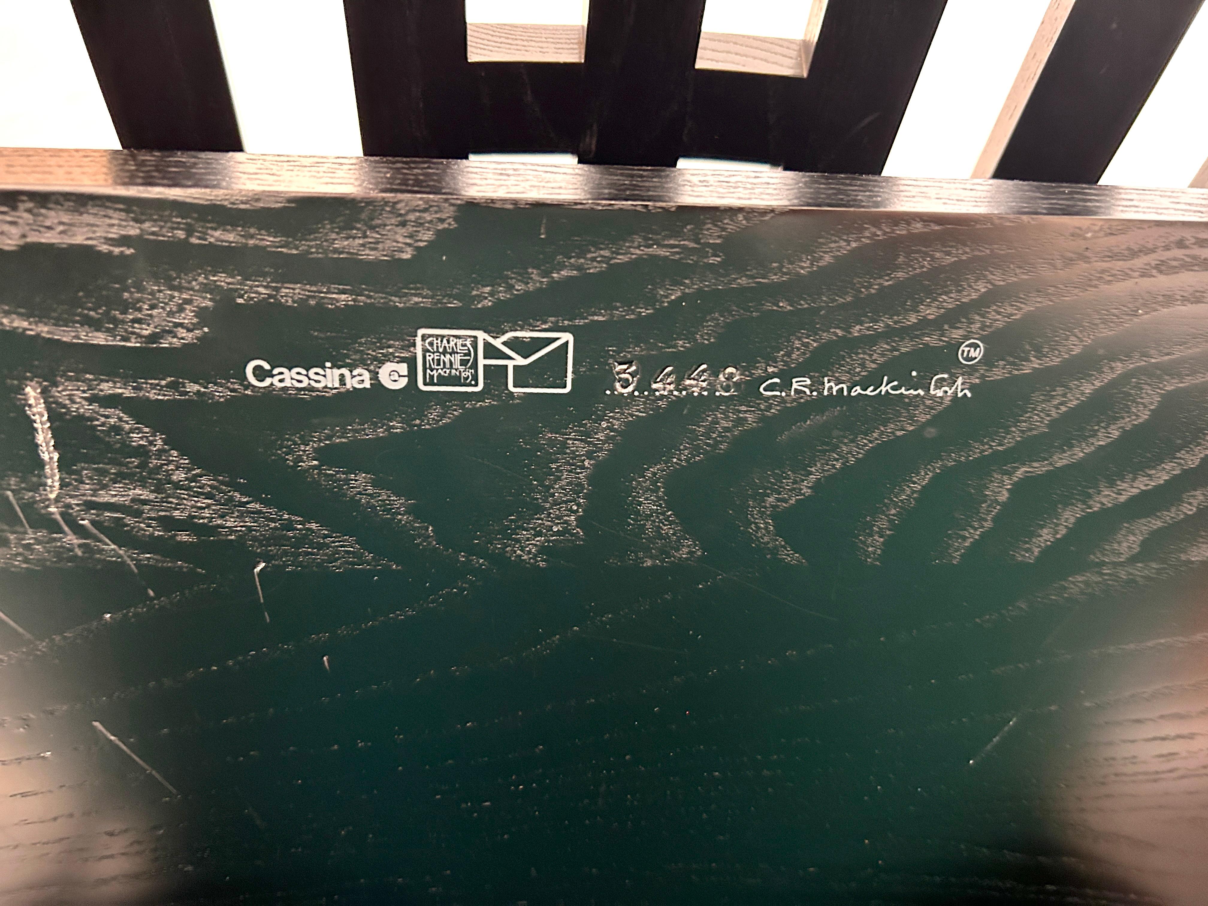 Charles Rennie Mackintosh, Poltrona Willow, Cassina, anni '70 1