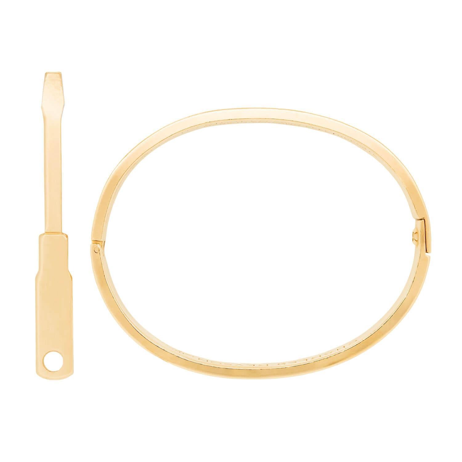 Retro CHARLES REVSON Estate Gold Electroplate 'Ultima' II Bracelet