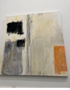 Jeri Rigged by Charles Ross Zeitgenössisches Gemälde in Mischtechnik auf Leinwand