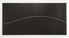 Orbits of Pluto 1900 - 2000 , Minimalist Etching by Charles Ross