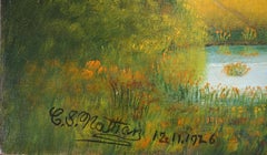 1920's Napa Autumnal Landscape -- Cottage in the Country