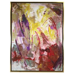 San Francisco Bay Area Abstract Expressionist oil painting by Charles Safford