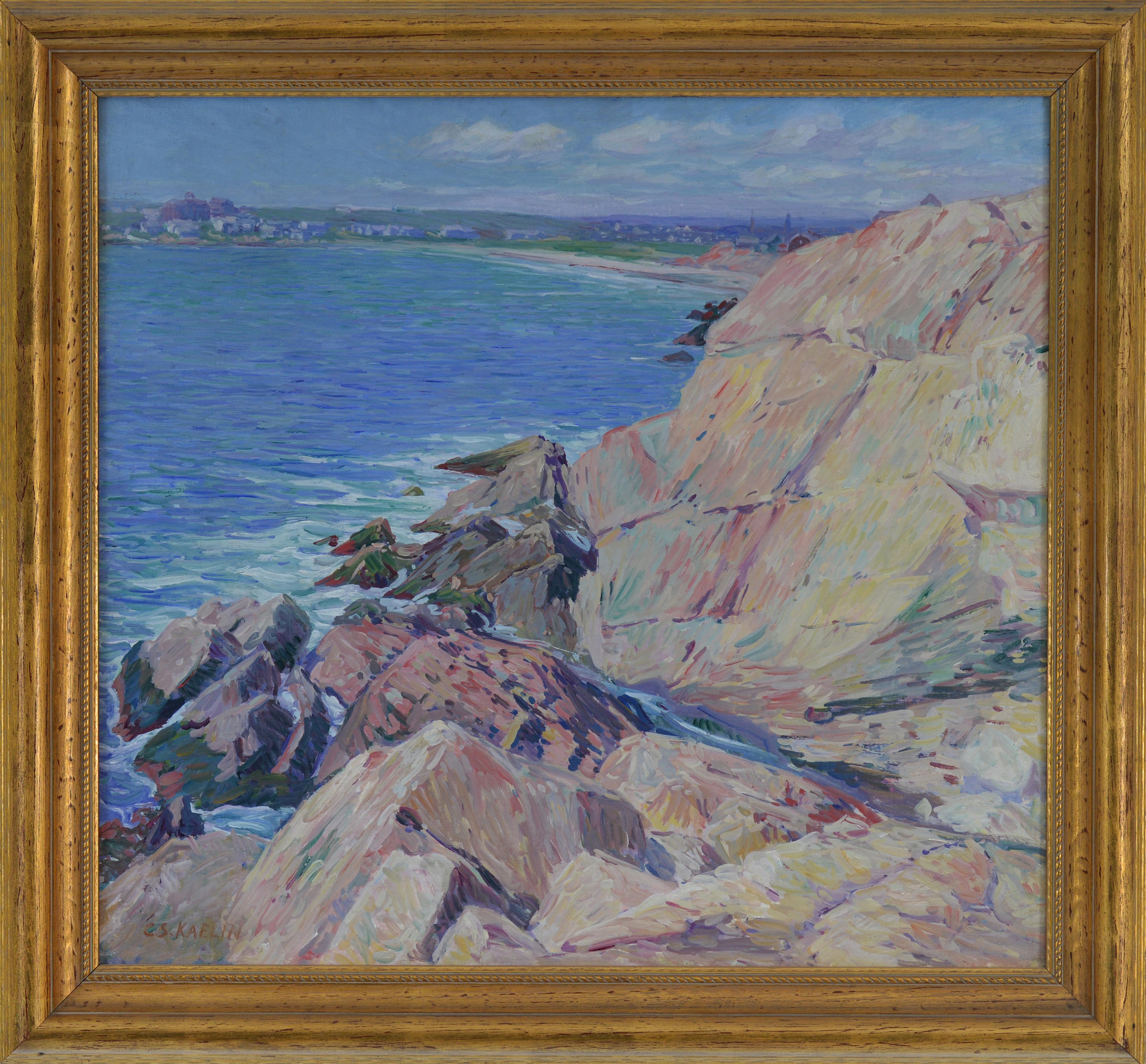 Charles Salis Kaelin Landscape Painting - Rockport Harbor