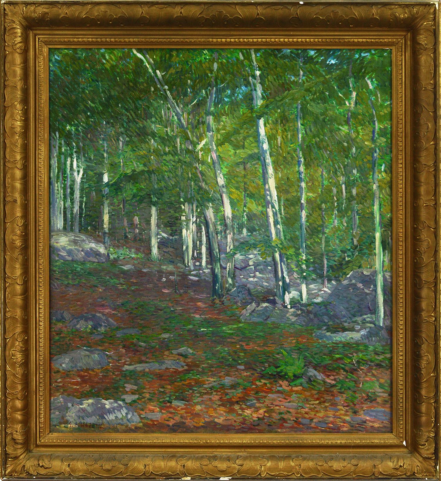 Charles Salis Kaelin Landscape Painting - Summer- Kaelin's Woods