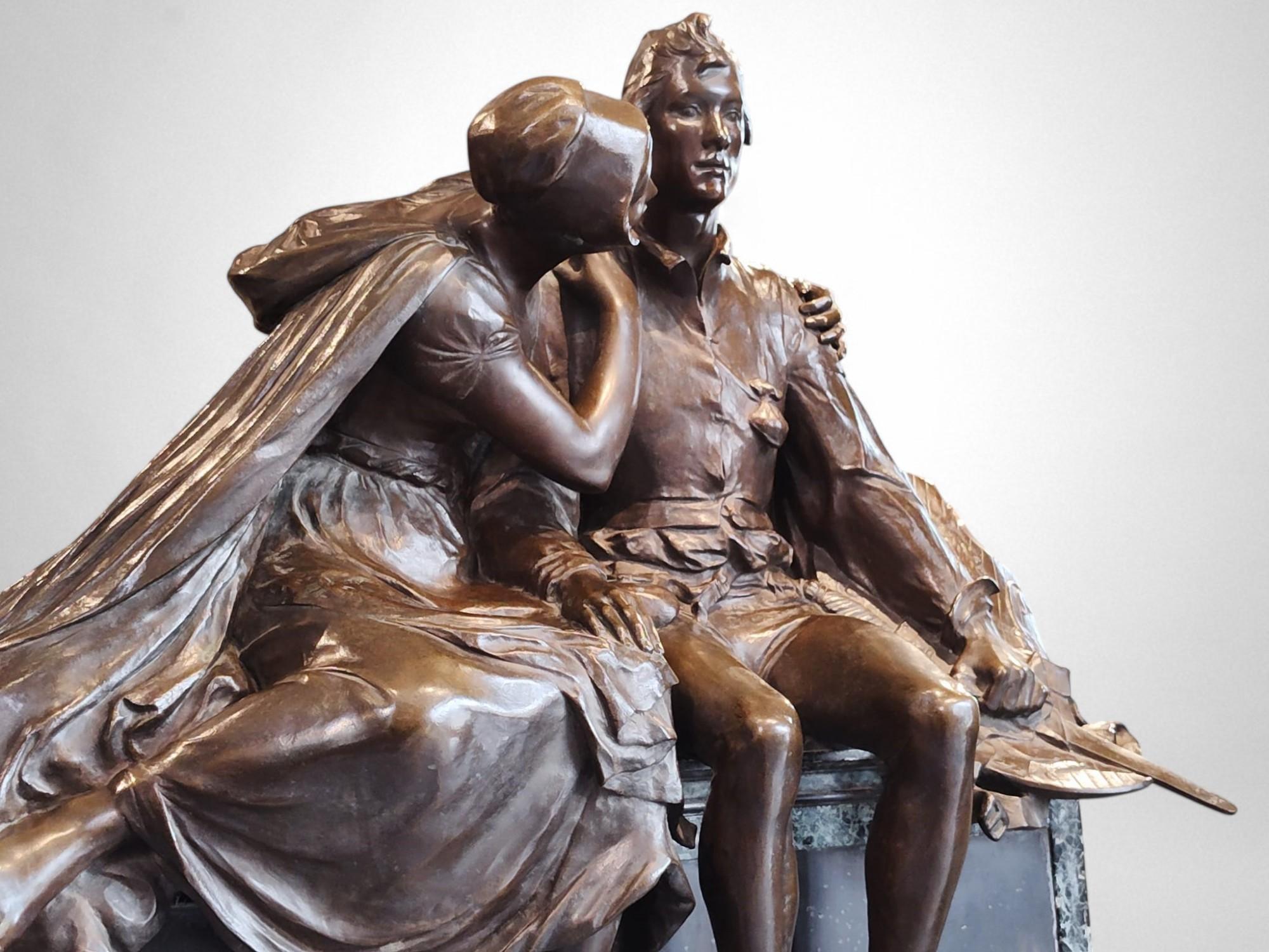 The Ulenspiegel et Nele - Réduction du monument à Charles De Coster en vente 11