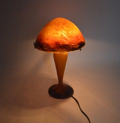Charles Schneider (1881–1953) "Lamp" for Le Verre Français. Art Nouveau / Art De
