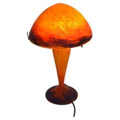 Charles Schneider (1881–1953) "Lamp" for Le Verre Français. Art Nouveau / Art De