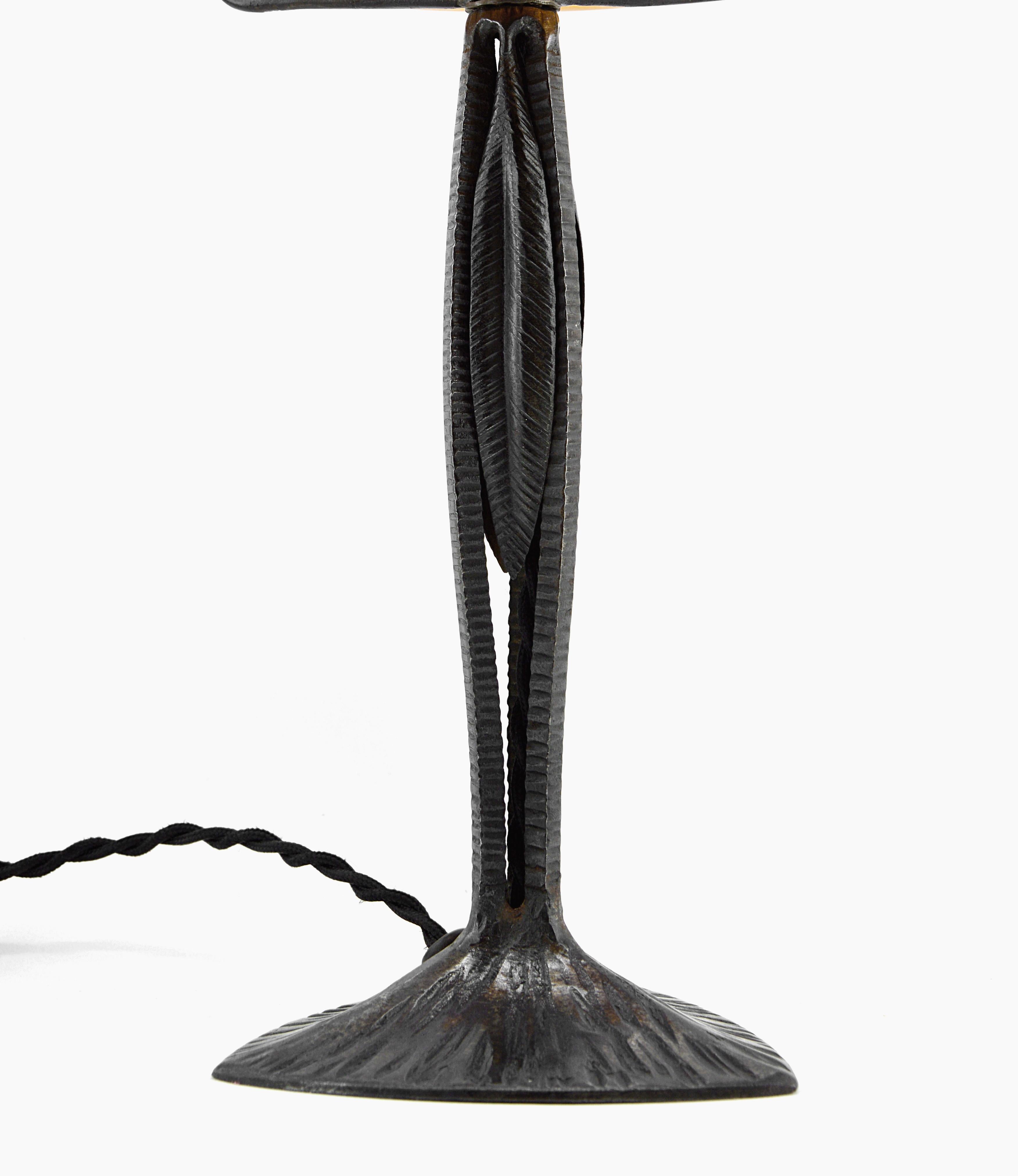 Rare lampe de bureau Art déco, Charles Schneider et Henri Fournet, 1920 en vente 2