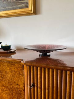 Charles Schneider, Art Deco centerpiece, Le Verre Français, France, 1940
