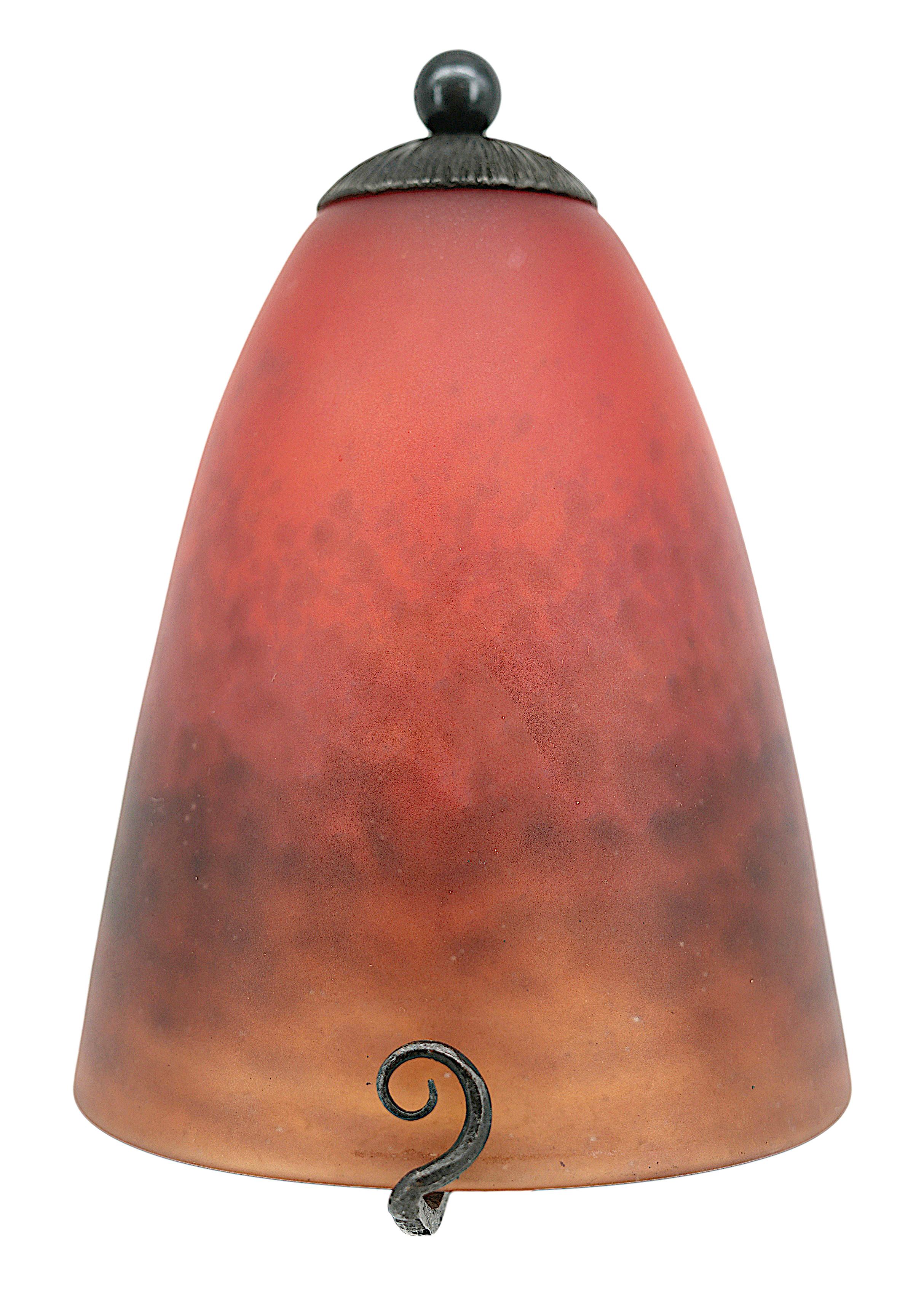 Lámpara Art Déco Charles Schneider, 1920 Francés en venta