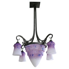 Charles Schneider Chandelier, 1920