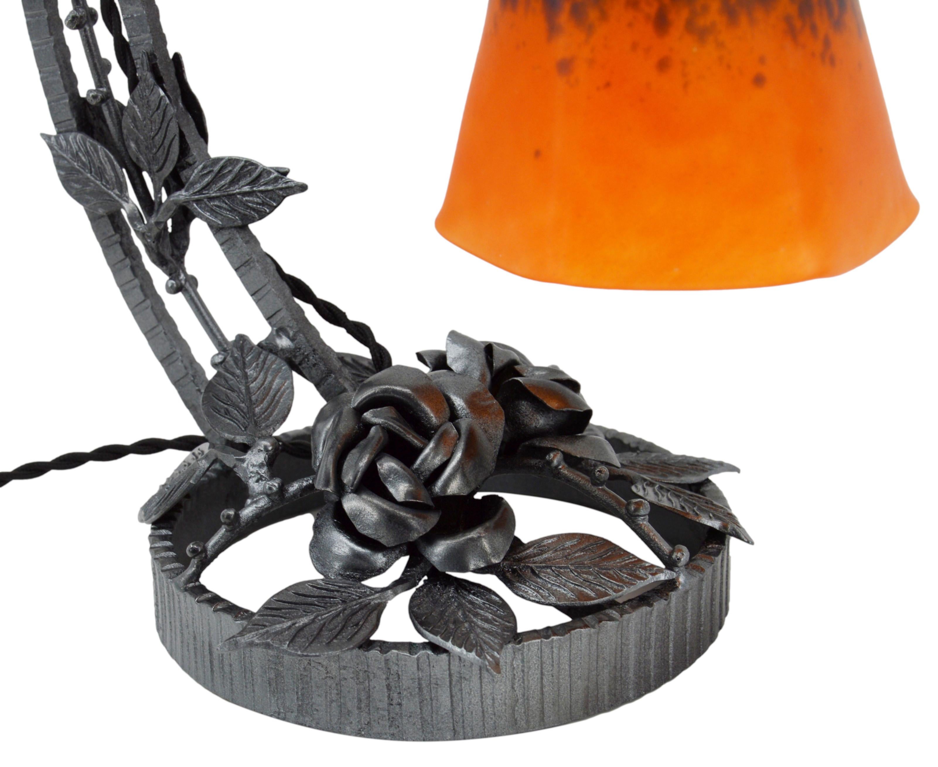 Charles Schneider, French Art Deco Lamp, 1910s im Angebot 4