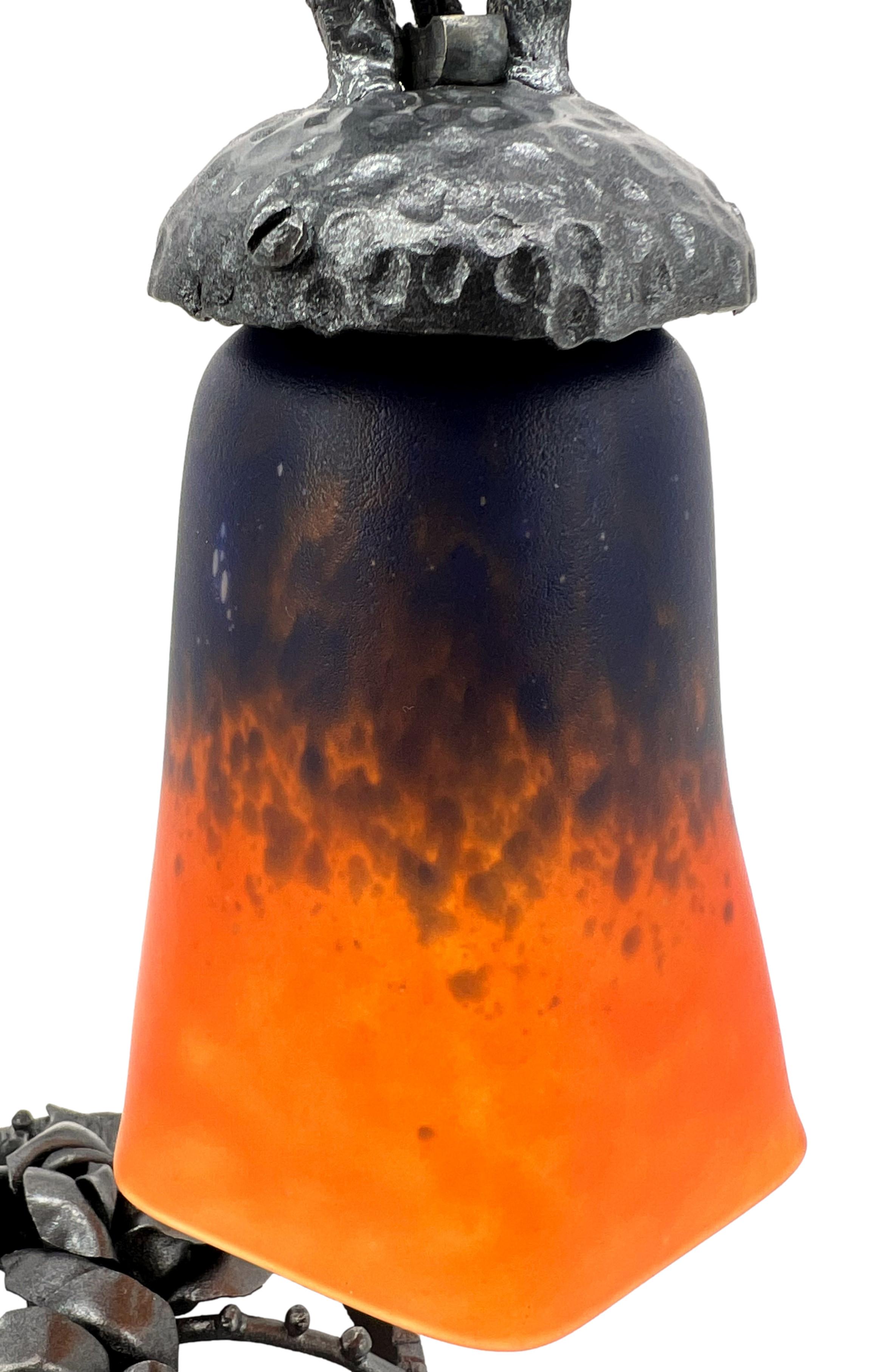 Charles Schneider, French Art Deco Lamp, 1910s im Angebot 1