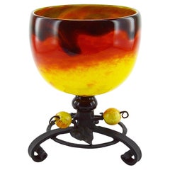 Charles Schneider Vaso Art Deco francese, 1914-1918