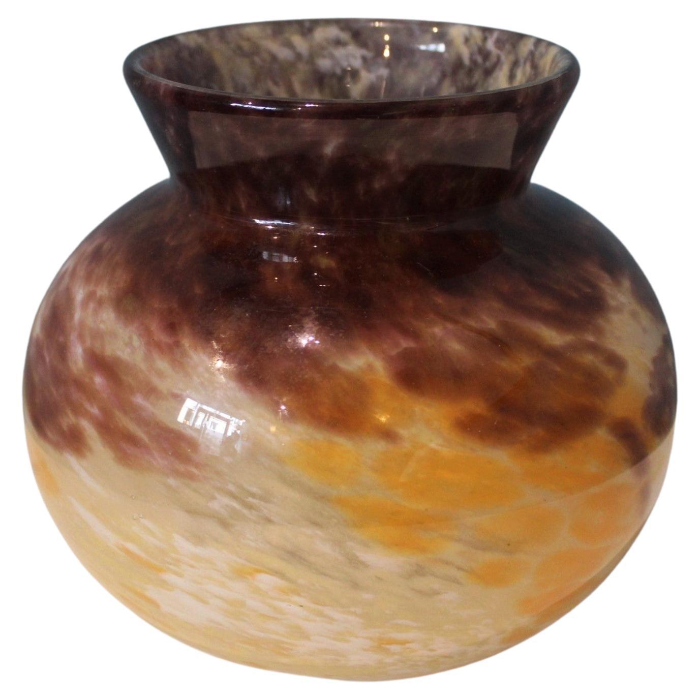 Charles Schneider Glass Vase, France