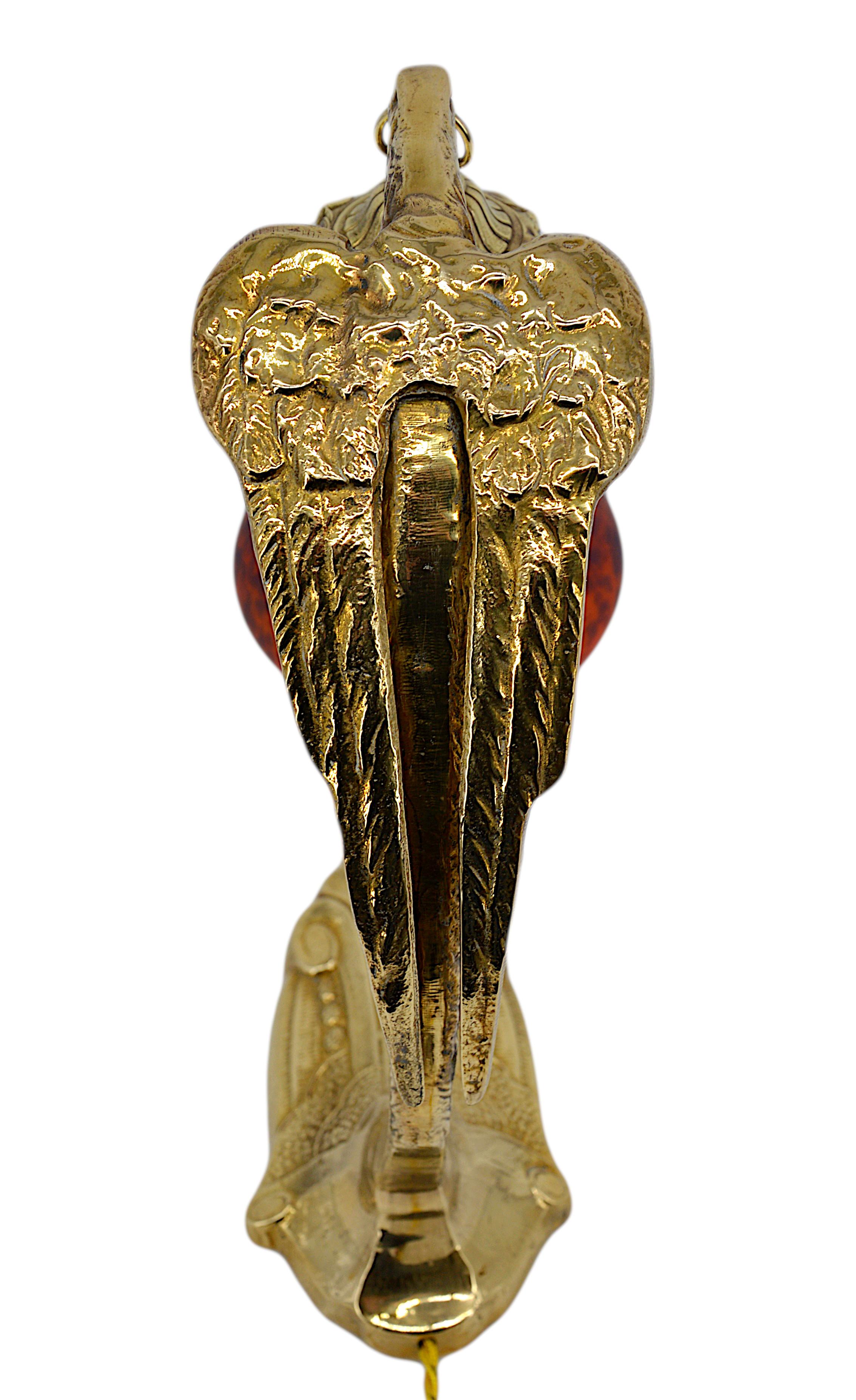 Bronze Charles Schneider / Ranc French Art Deco Eagle Table / Desk Lamp, 1920s