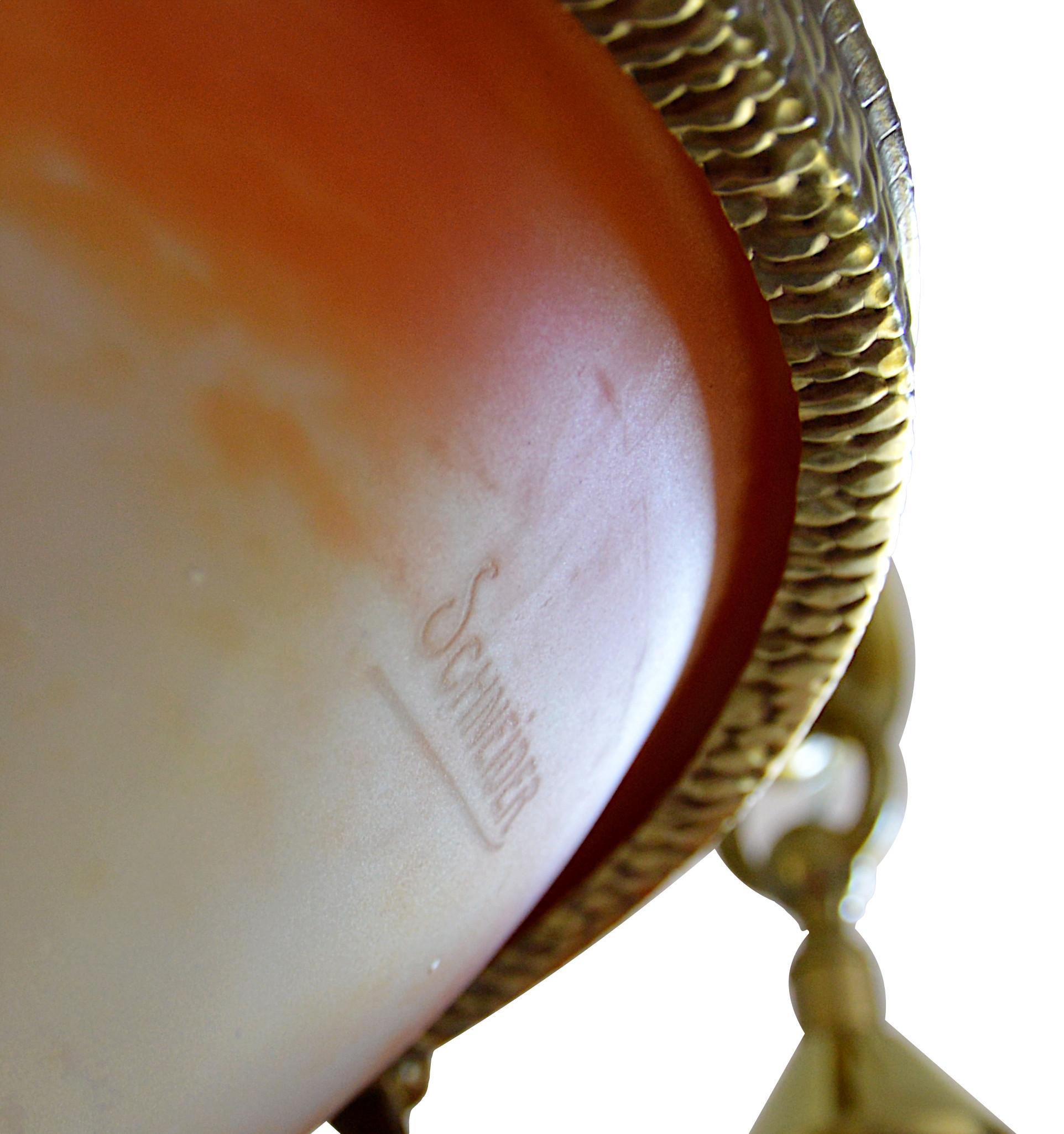 Charles Schneider Rare Art Deco Chandelier, 1920 For Sale 5
