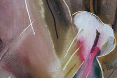 "Pintura abstracta de campo de color tonal terrestre "God'shadowaltzing