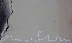 "Sandsignal" Neutral Tonal Color Field Painting