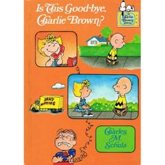 Charles Schulz Autograph on Is This Good-Bye, Charlie Brown?