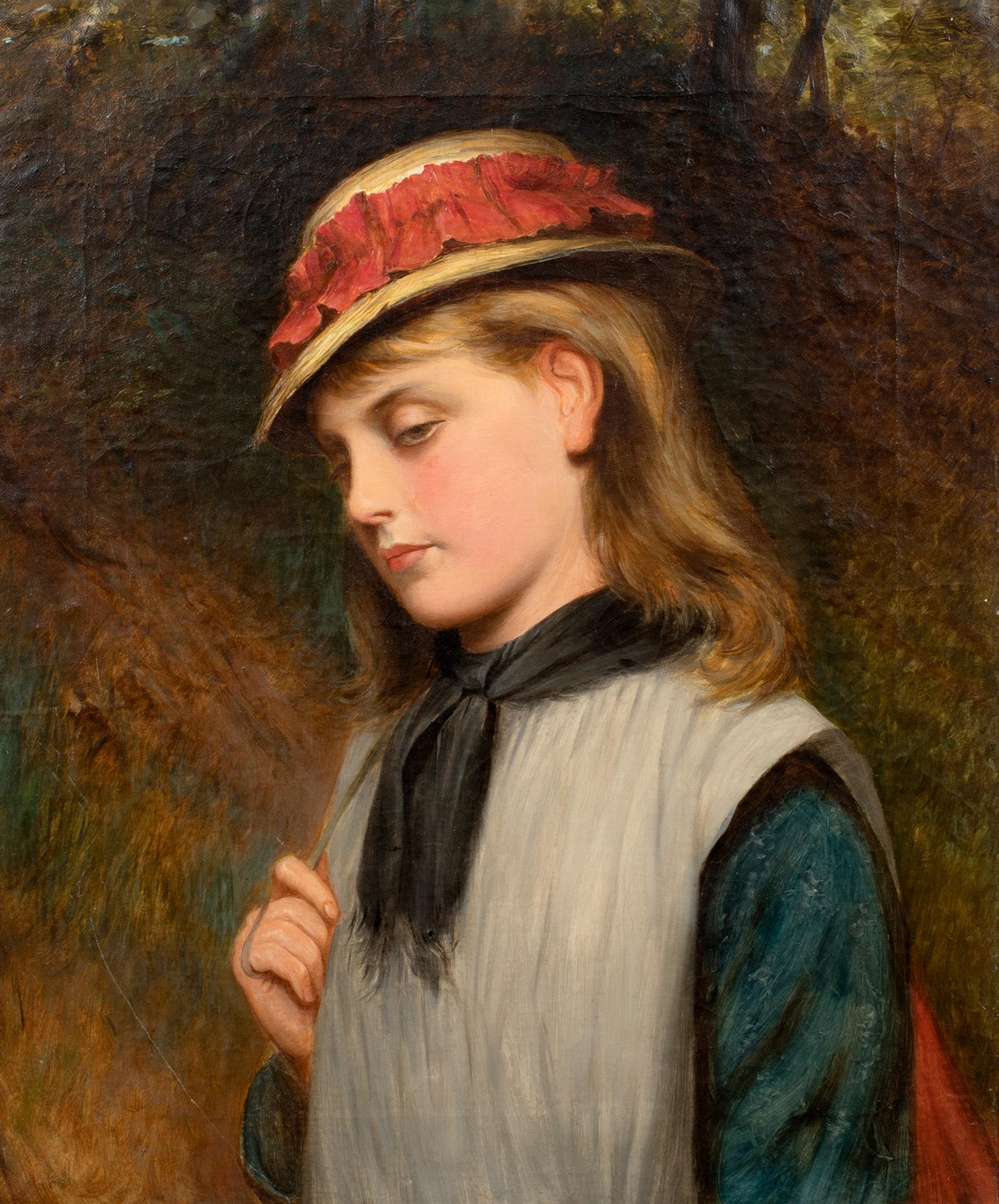 Charles Sillem Lidderdale  Portrait Painting - "Emily", 19th Century