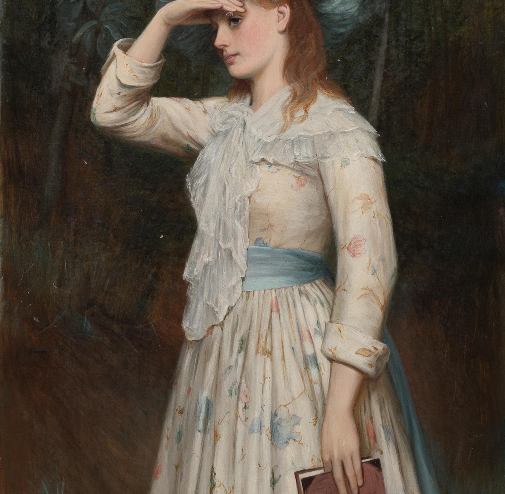 Das Stelldichein, 19. Jahrhundert  von Charles Sillem LIDDERDALE (1831-1895) im Angebot 2