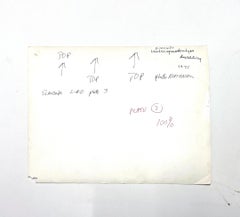 Charles Simonds Impression originale à la gélatine argentique provenant des archives de Leo Castelli