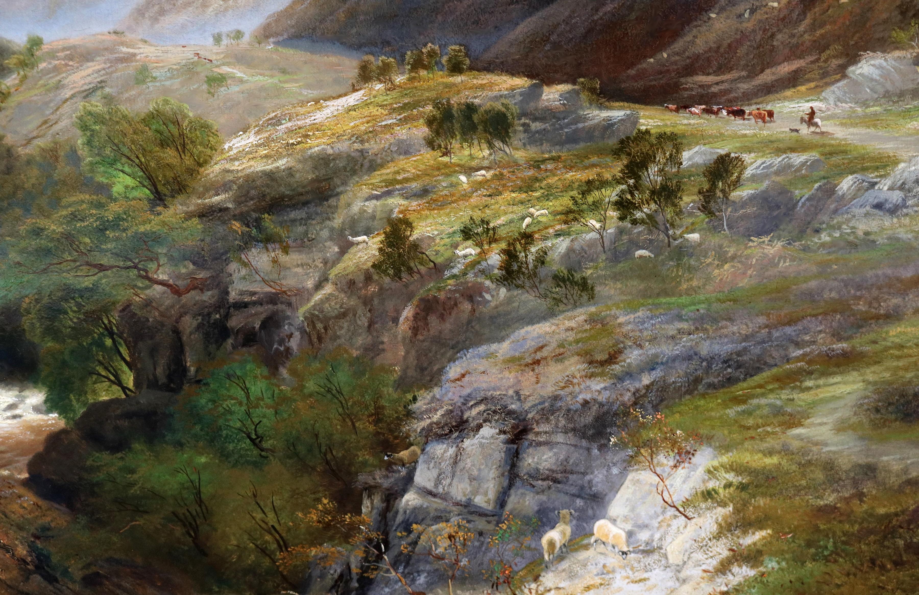 En el Conwy - Exposición de óleos del siglo XIX RBA Paisaje del norte de Gales 4