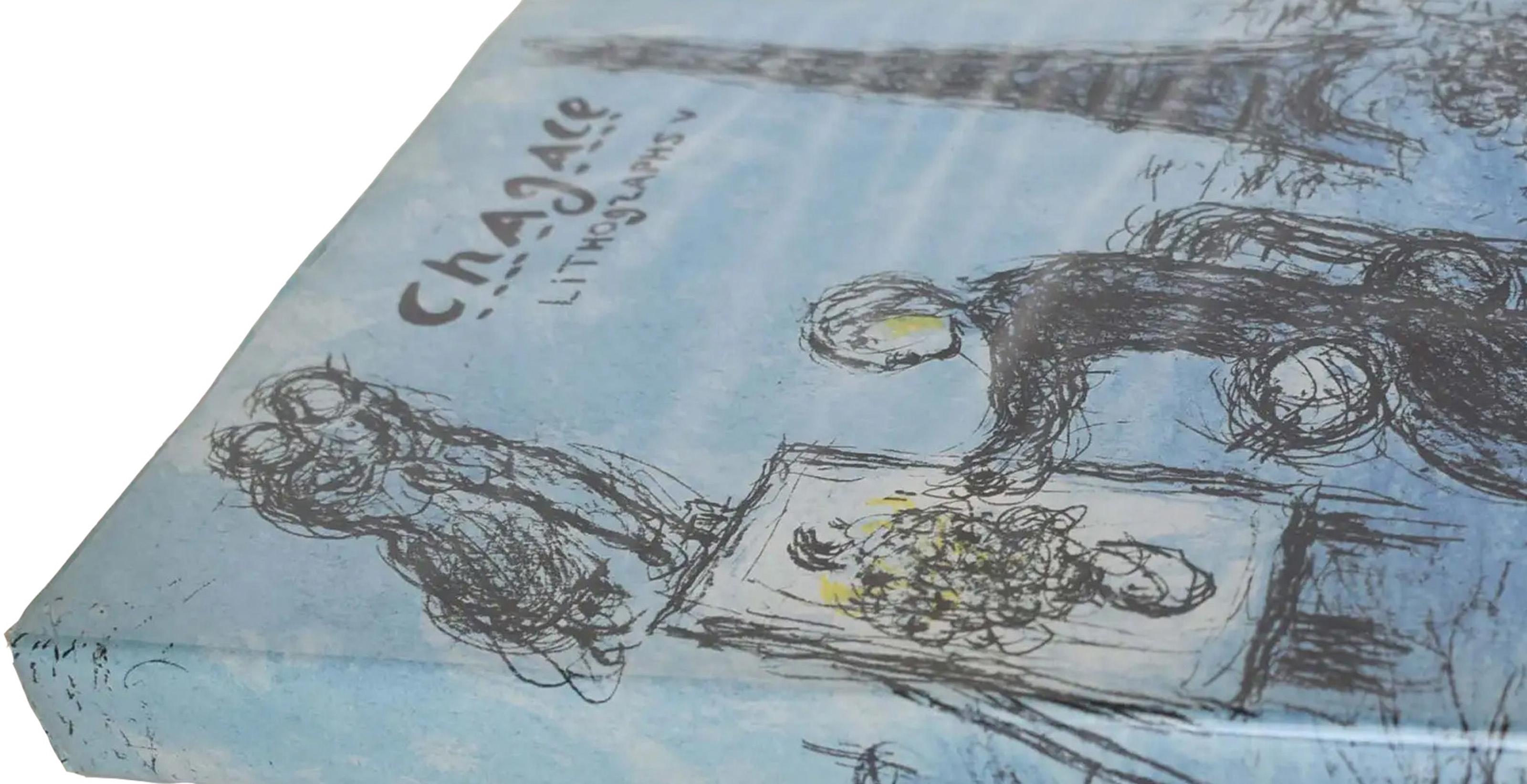 Marc Chagall Lithographien V, Catalogue Raisonné von Charles Sorlier im Angebot 1