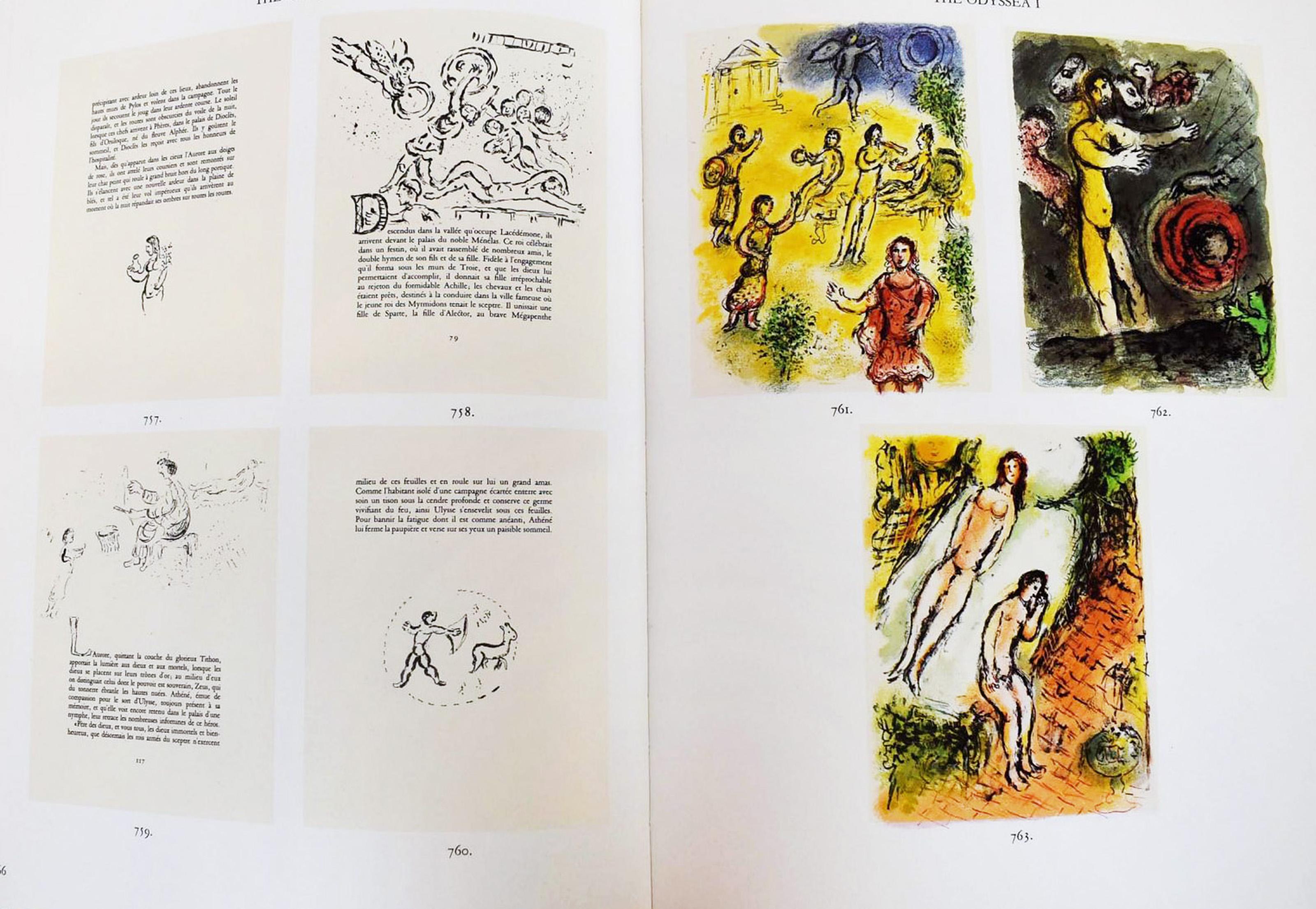 Marc Chagall Lithographien V, Catalogue Raisonné von Charles Sorlier im Angebot 3