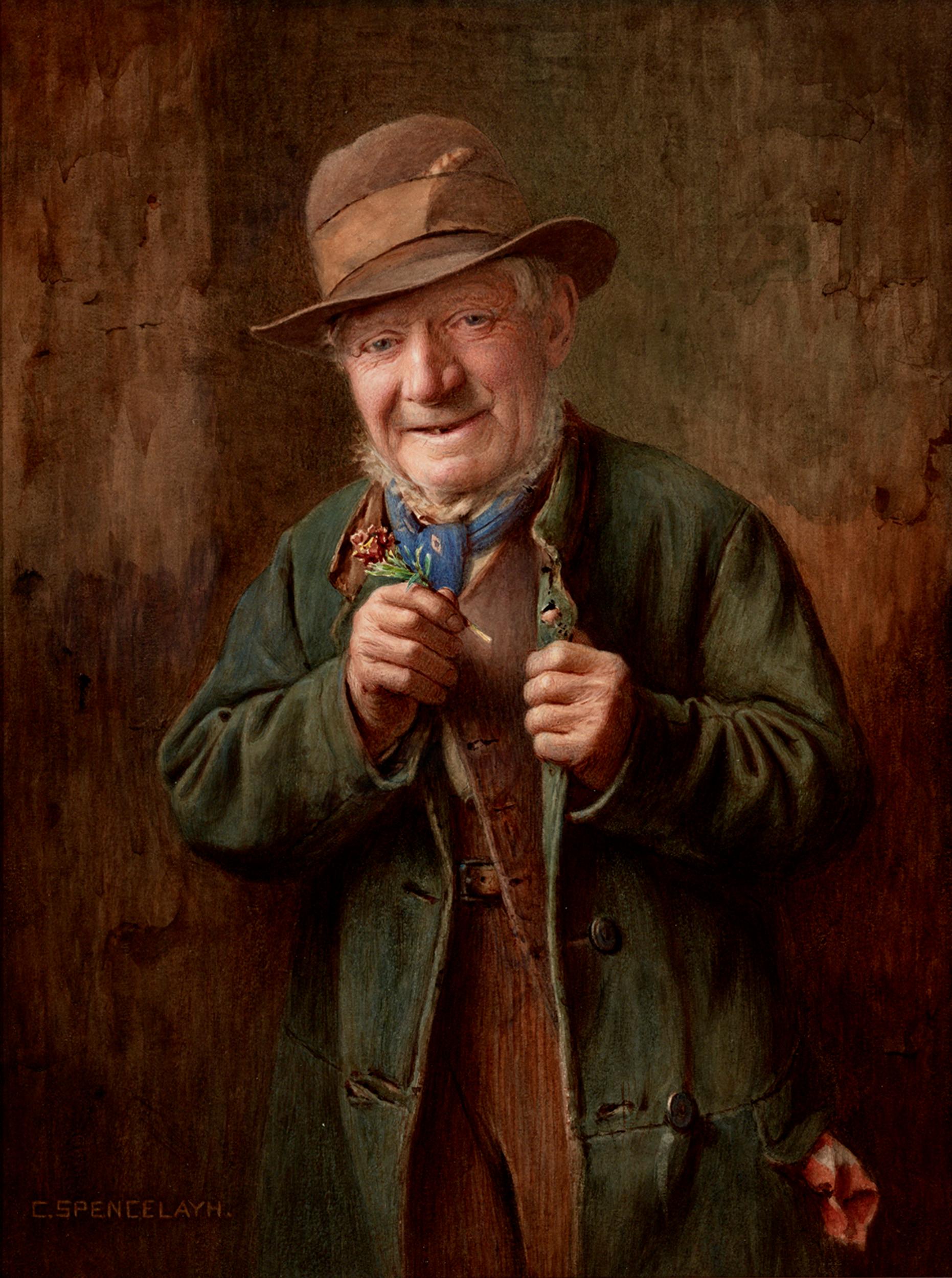The Buttonhole By Charles Spencelayh