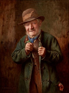 Der Knopfleiste von Charles Spencelayh