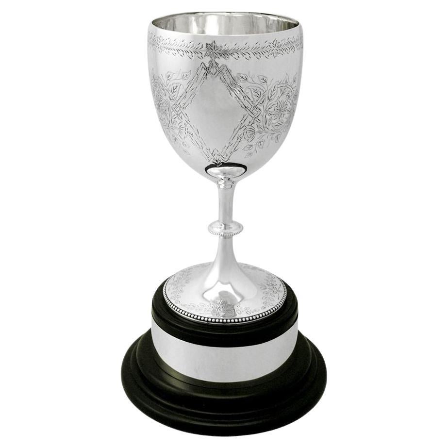 Charles Stuart Harris Antique Victorian Sterling Silver Presentation Cup