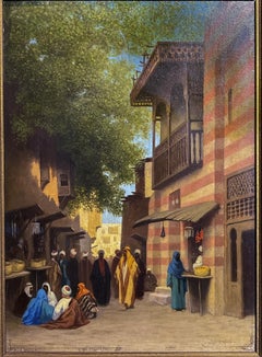 Charles Théodore Frère Orientalist Oil Painting