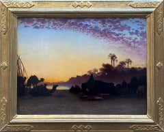 Accampamento lungo il Nilo