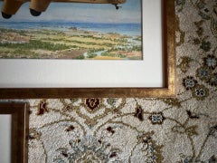 Early Twentieth Century Aviation Vintage Aircraft Airplane  Framed Paintings