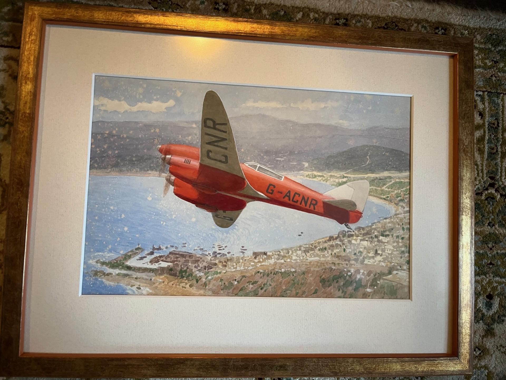 Aviación de principios del siglo XX Avión de época Avión  Cuadros enmarcados