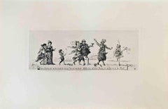 Le Chemin de la Mort - Etching by Charles Thompson - 1870s