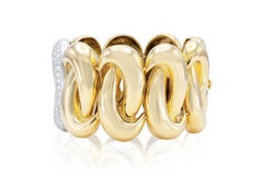 Bracciale Charles Turi in oro e diamanti da 10,00 carati