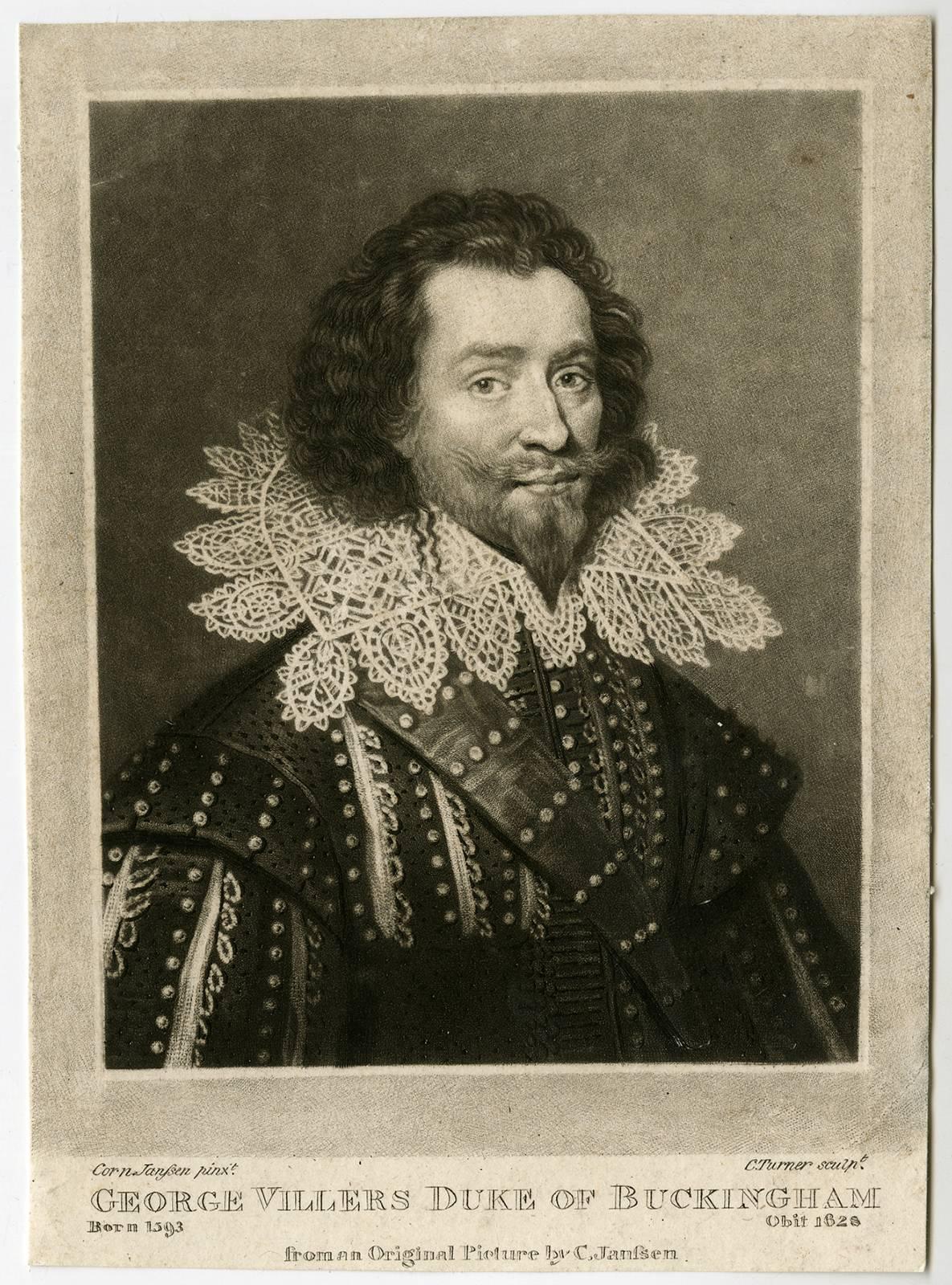 Charles Turner Portrait Print - George Villiers, duke of Buckingham [..].