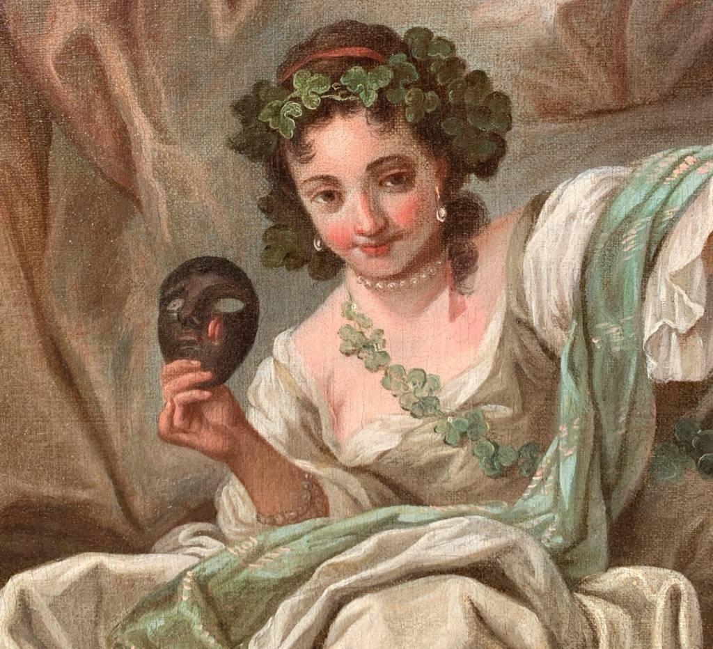 Rococò French master - 18th century figure painting - Allegory - Charles van Loo en vente 10