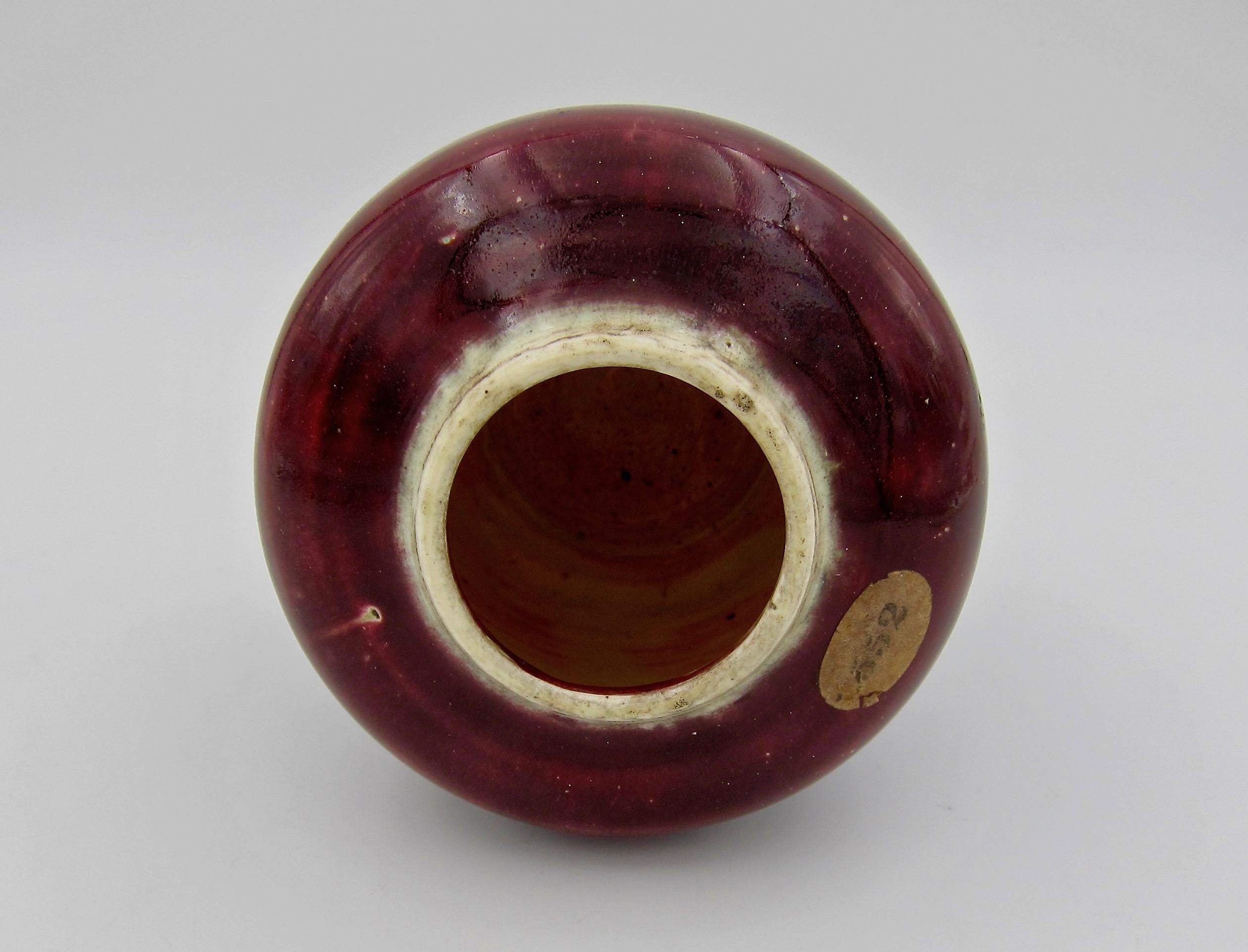 Charles Volkmar Glazed Ceramic Arts & Crafts Vase 3
