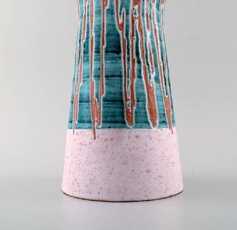 Français Vase en grès Charles Voltz pour Vallauris, milieu du 20e siècle en vente
