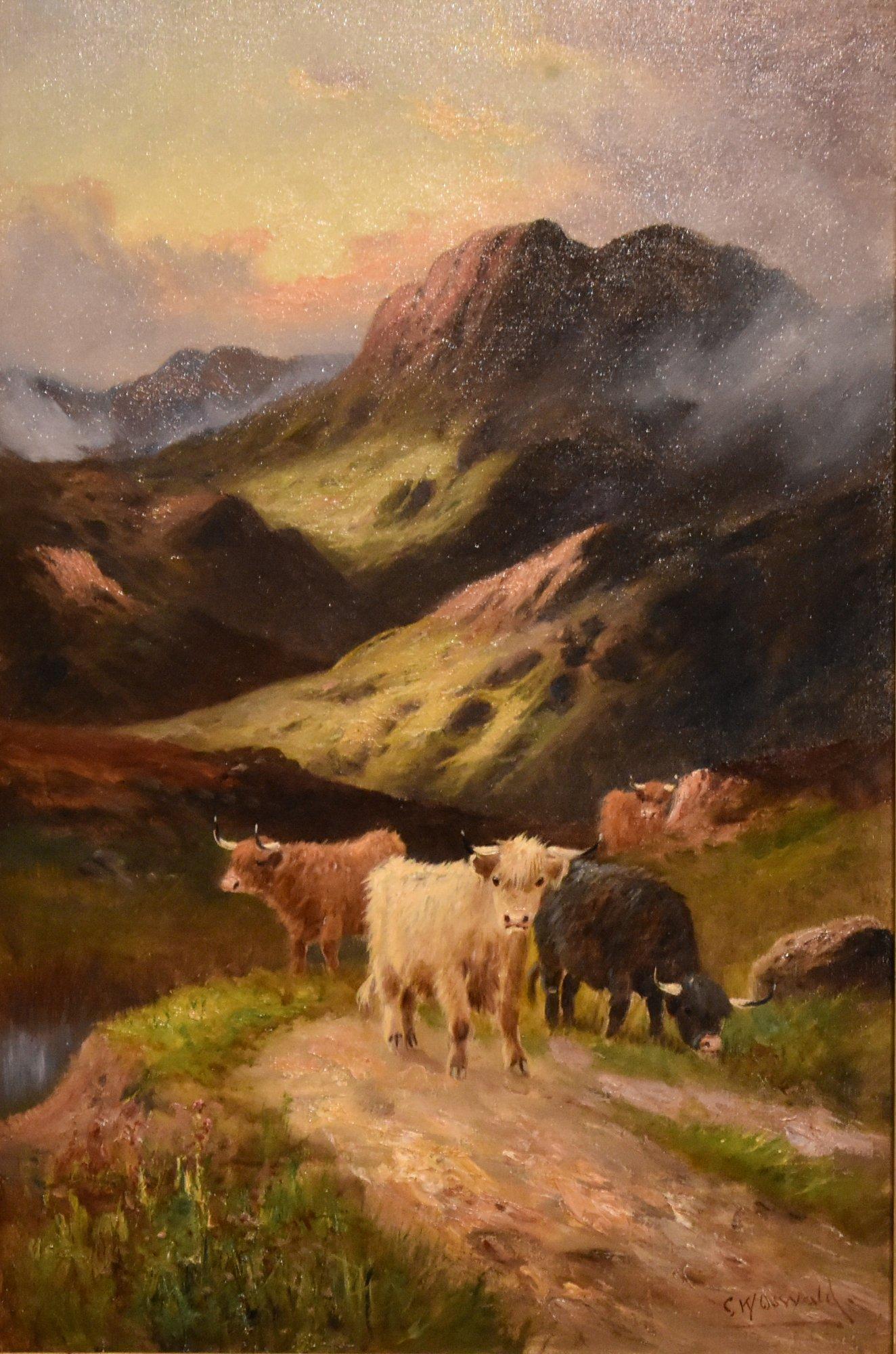 Oil Painting by Charles Walter Oswald 