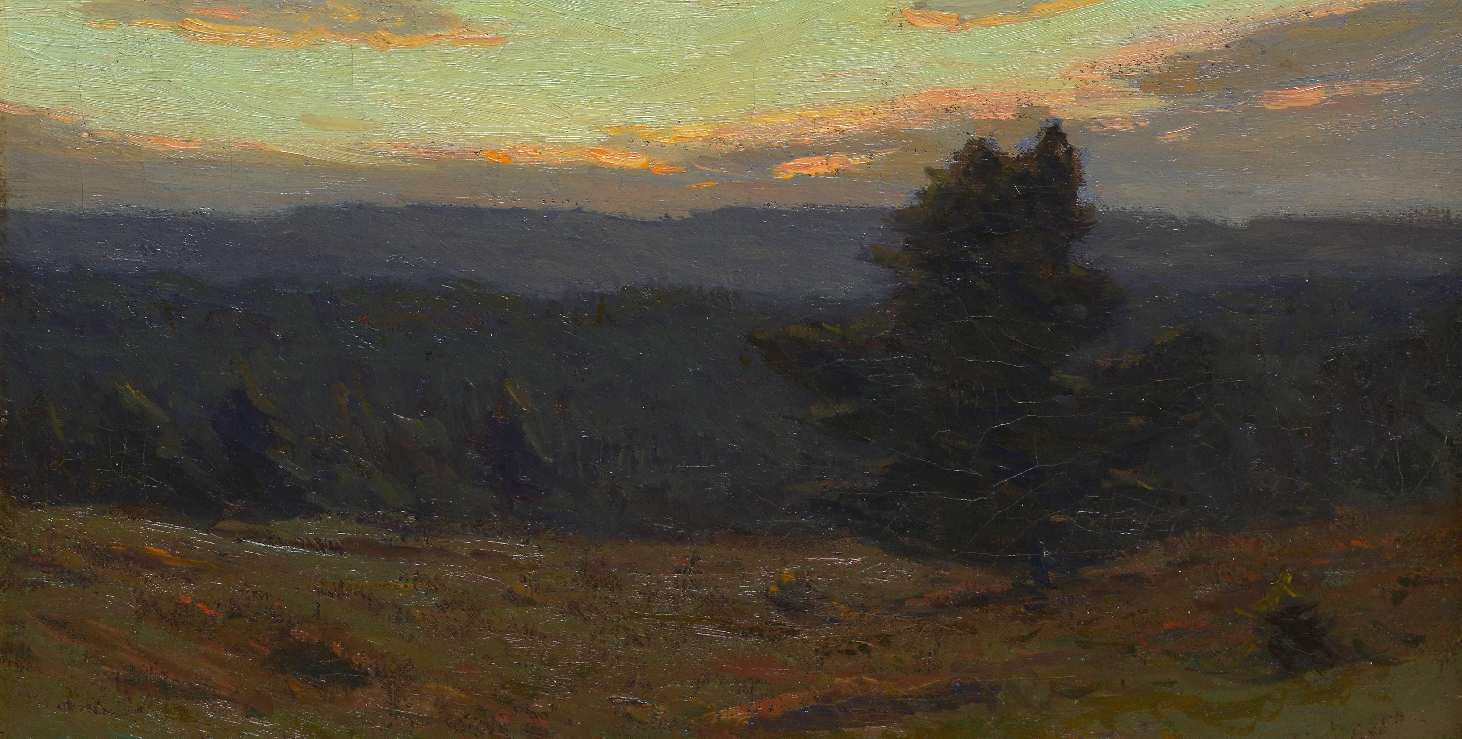 Declining Day, Sunset Landscape over Bloomfield NJ by Charles Warren Eaton 2