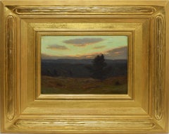 Abnehmender Tag:: Sonnenuntergangslandschaft über Bloomfield NJ von Charles Warren Eaton