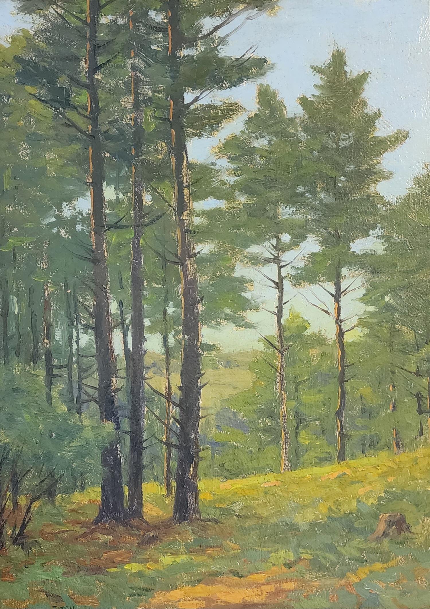 Charles Warren Eaton Landscape Painting - Pine Woods