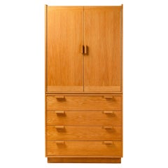 Charles Webb Oak Wardrobe